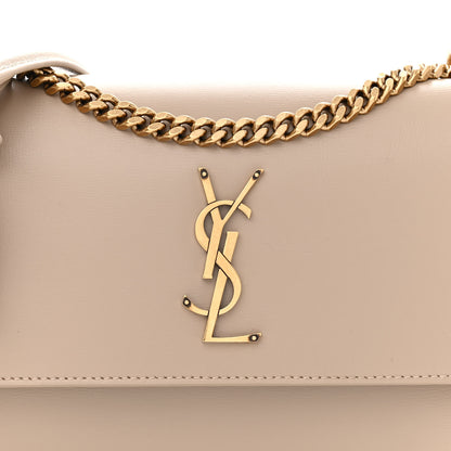 Saint Laurent Calfskin Medium Monogram Sunset Dark Beige 8 of 12