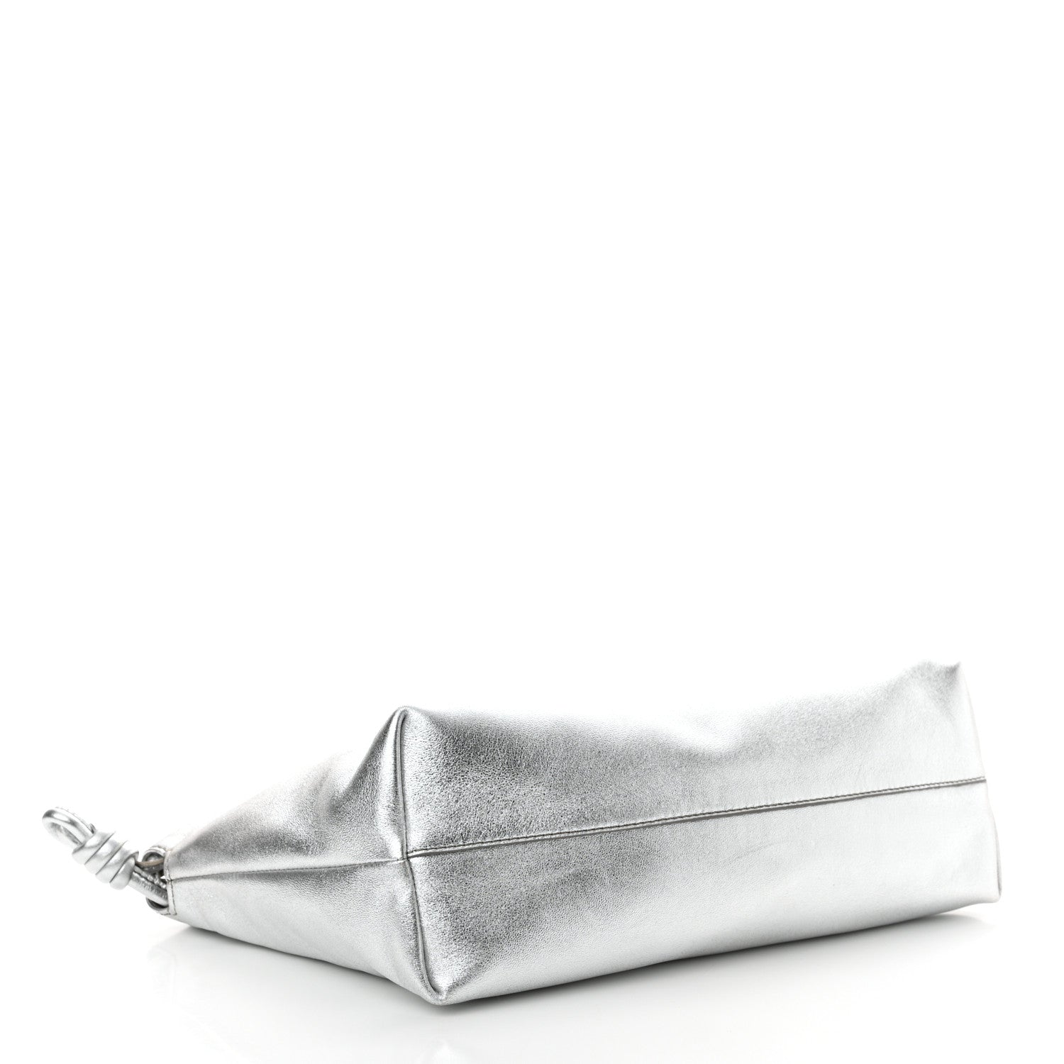 Loewe Metallic Nappa Donut Chain Flamenco Knot Silver 4 of 10