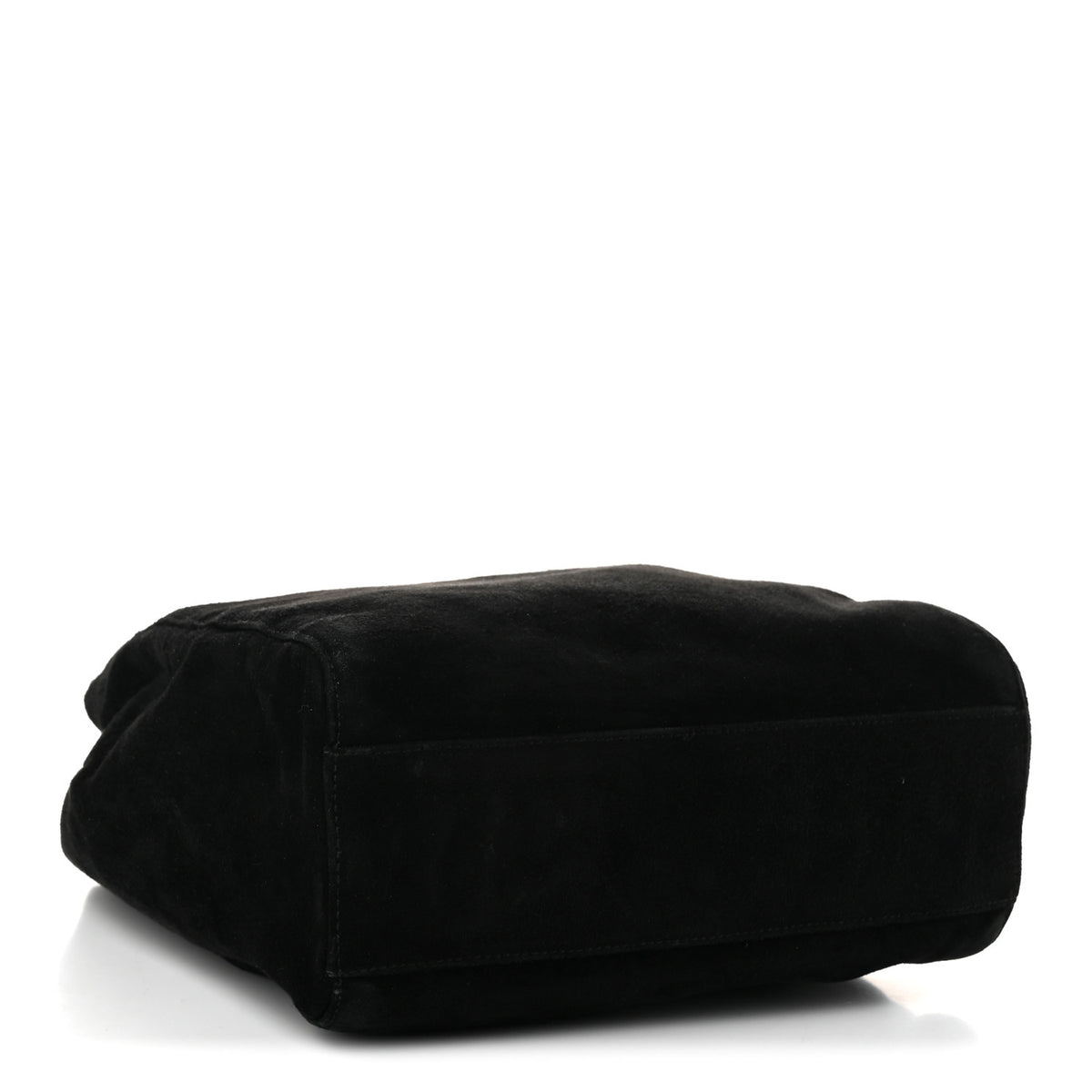 Camoscio Chain Shoulder Bag  Black