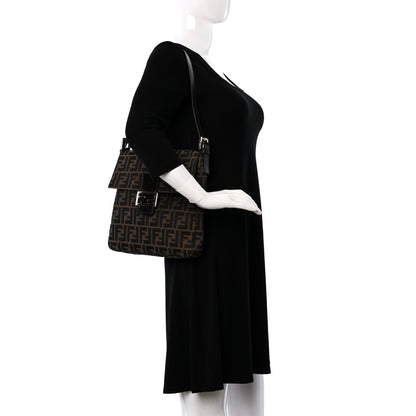Fendi Zucca Shoulder Bag Tobacco 2 of 8
