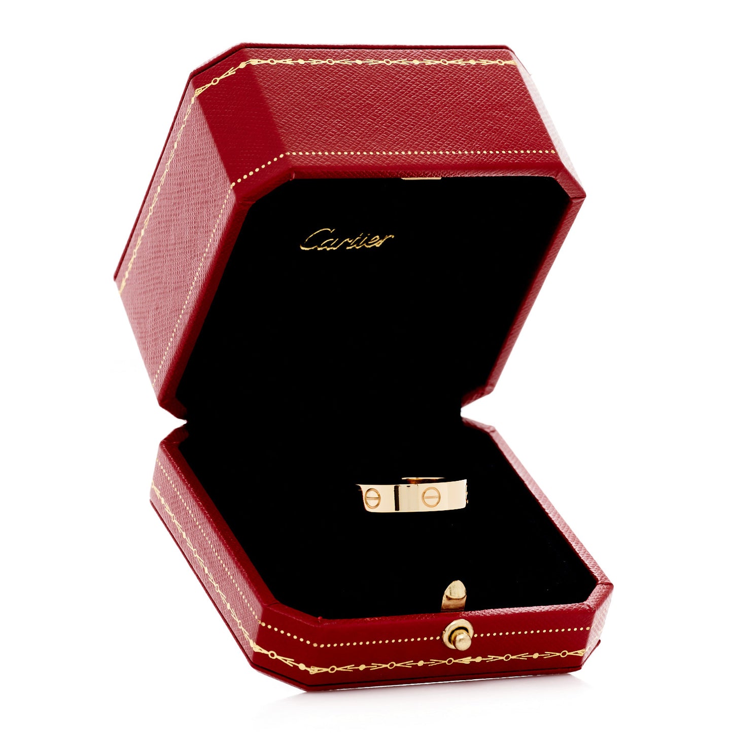 18K Yellow Gold 5.5mm LOVE Ring 64 10.75