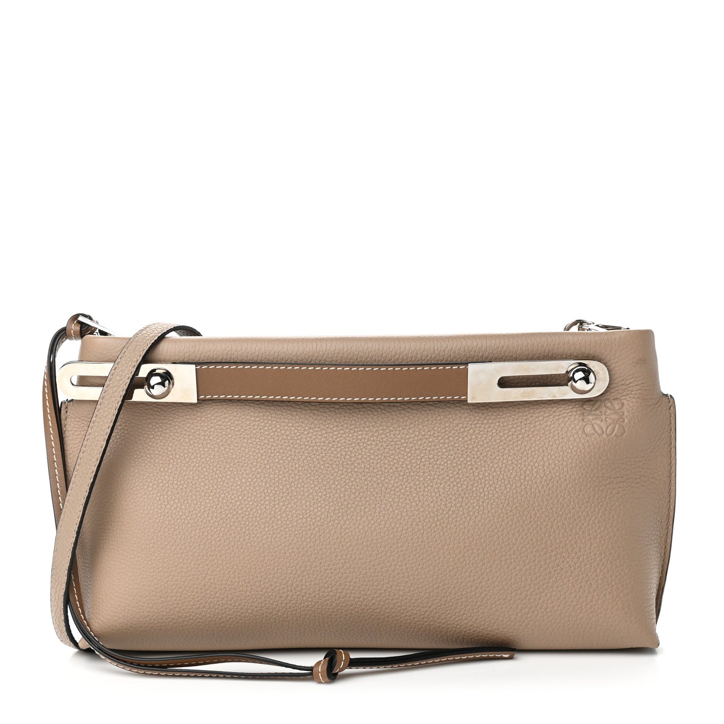 Grained Calfskin Small Missy Bag Sand