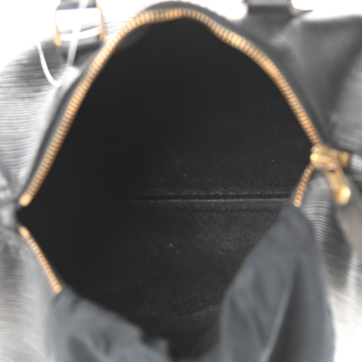 Louis Vuitton Epi Speedy 25 Black 5 of 11