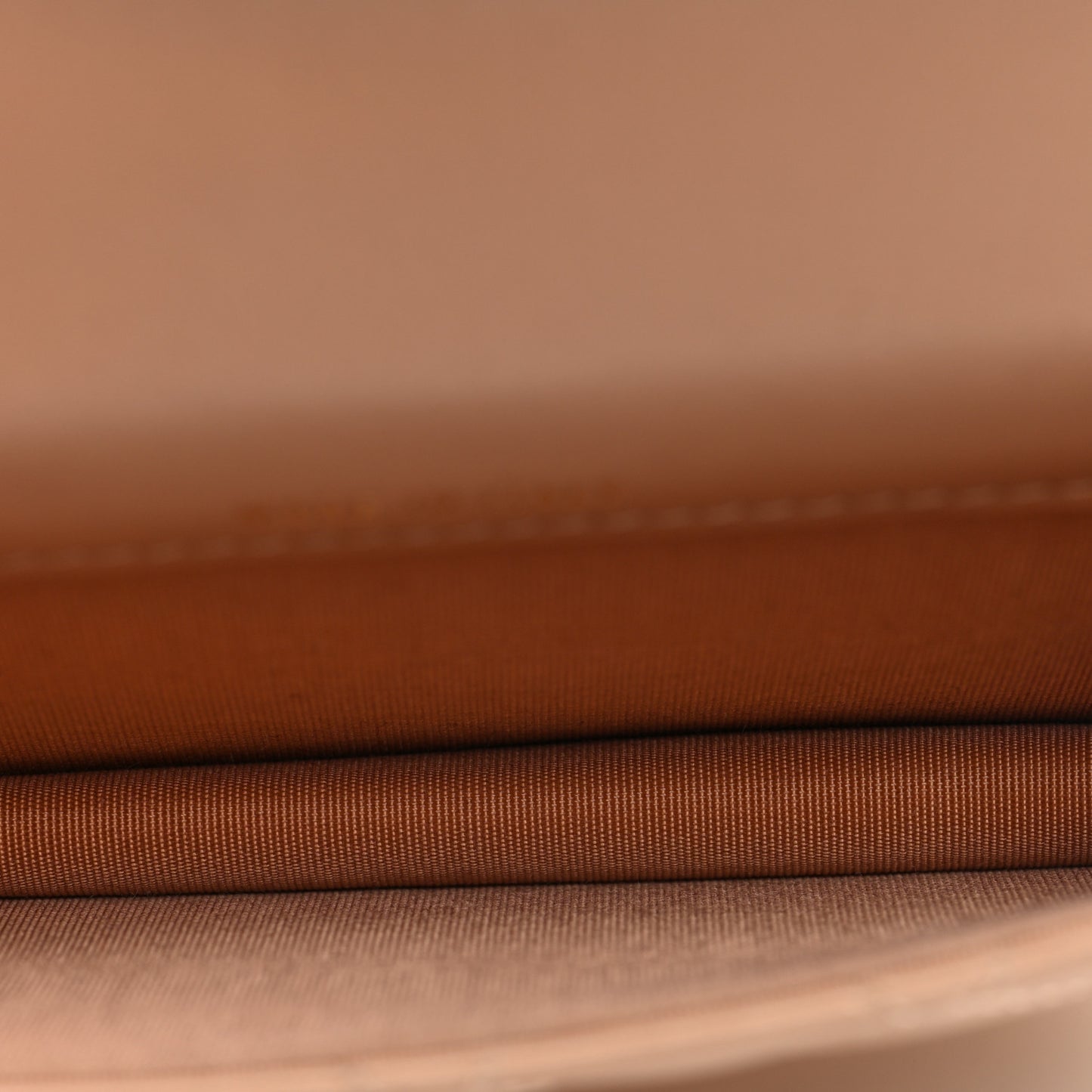 Calfskin Quilted Perfect Fit Coin Purse With Chain Beige