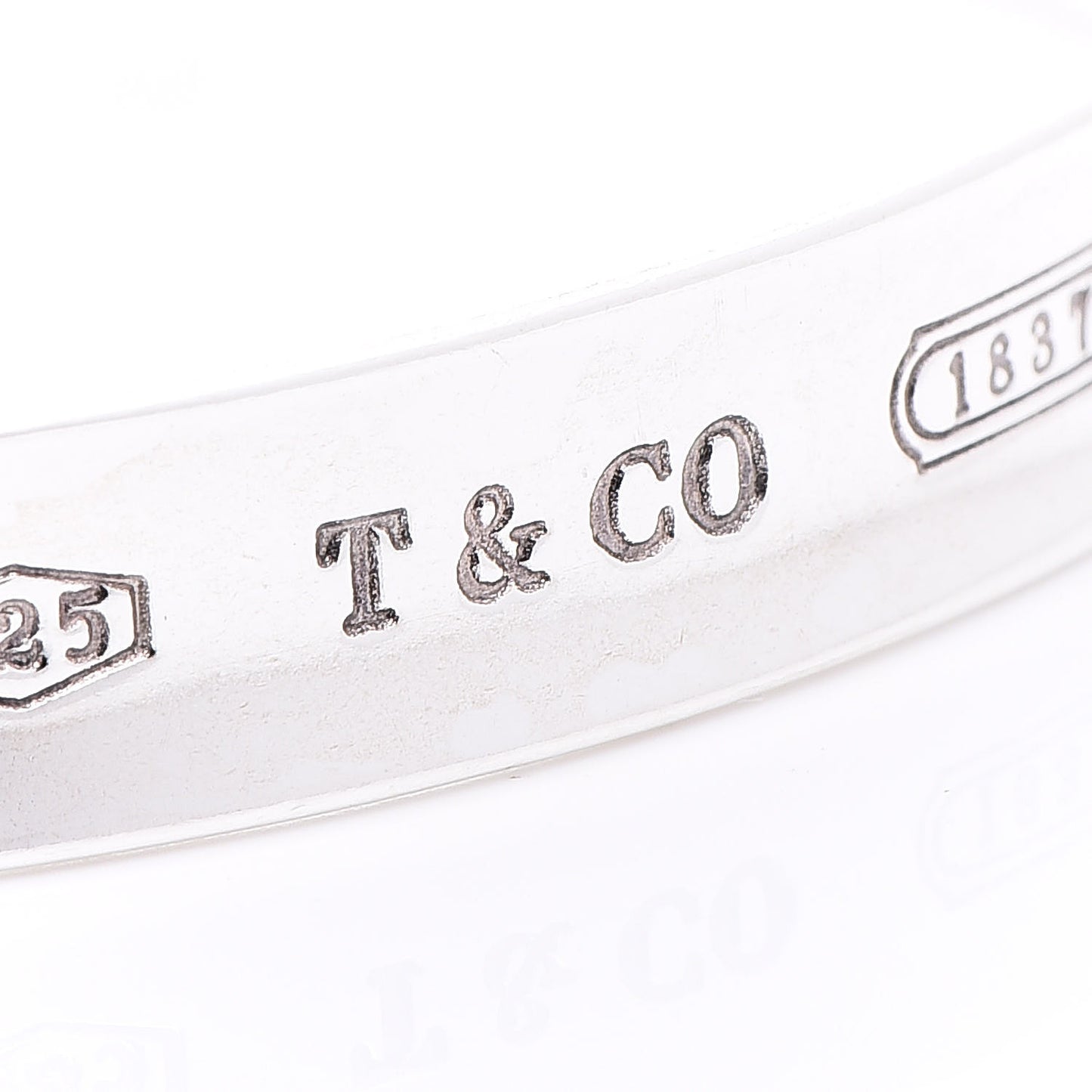 Sterling Silver 1837 Bangle Bracelet