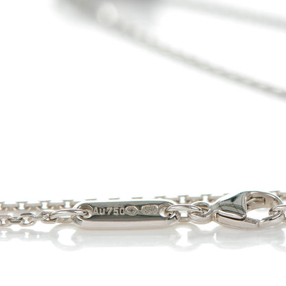 Chopard 18K White Gold Diamond Good Luck Charms Evil Eye Pendant Necklace 5 of 7