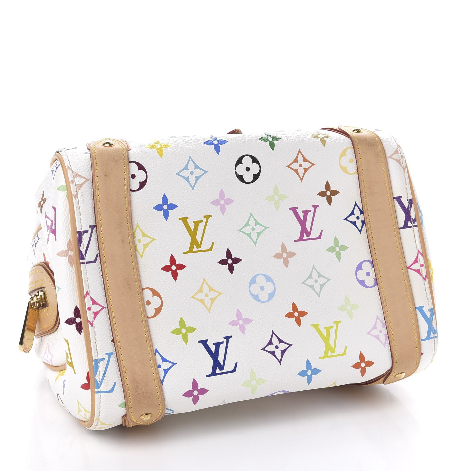 Louis Vuitton Monogram Multicolor Priscilla White 4 of 10