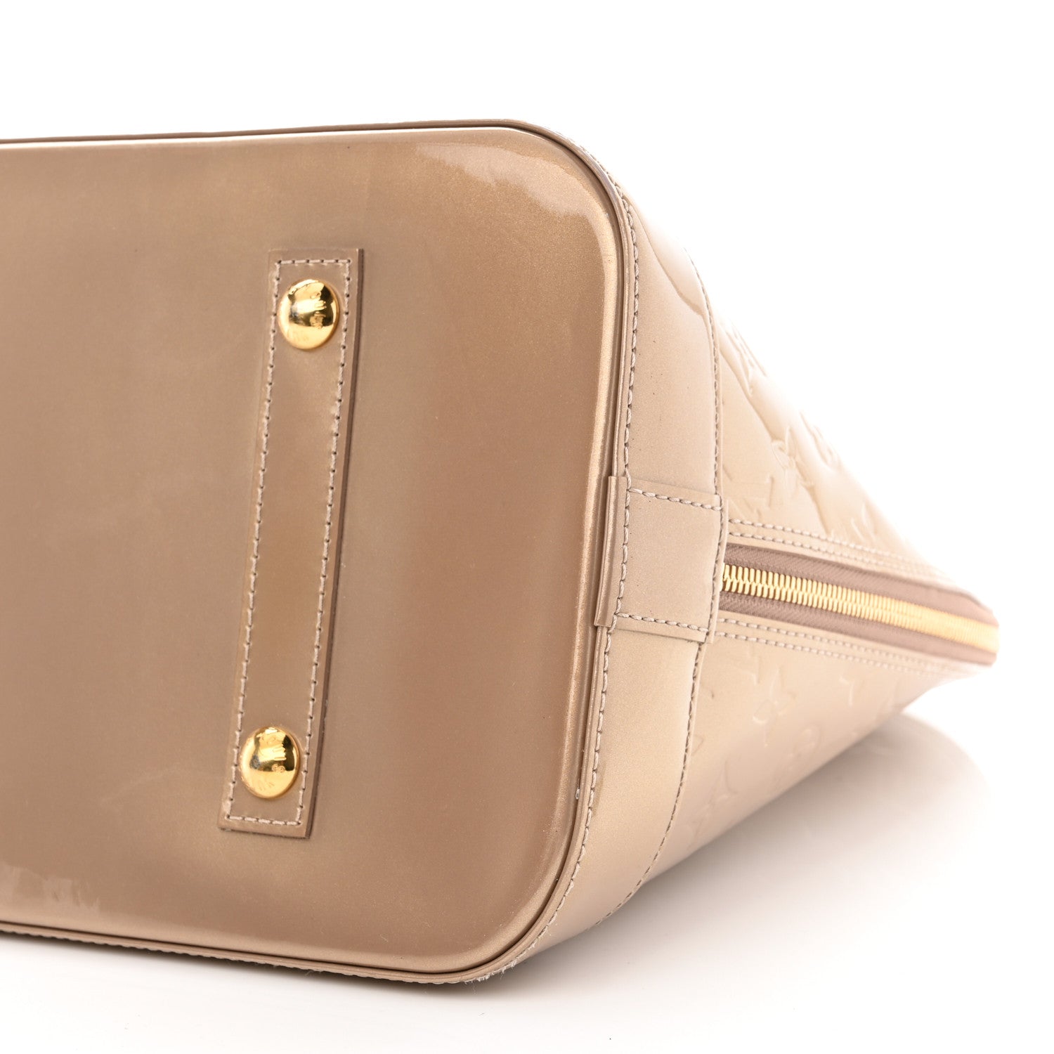 Louis Vuitton Vernis Alma GM Beige Poudre 10 of 10