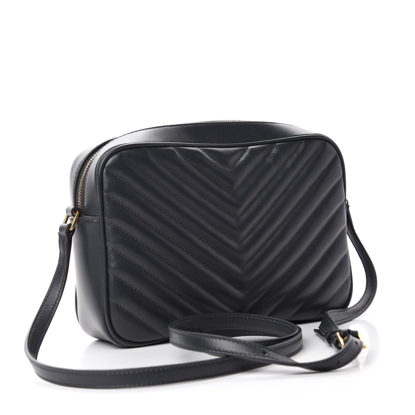 Calfskin Matelasse Monogram Lou Camera Bag Dark Smog