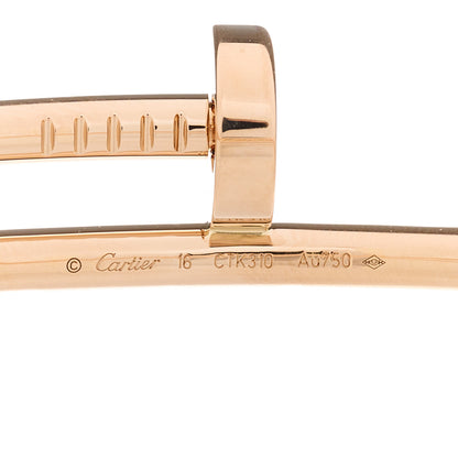 Cartier 18K Pink Gold Juste Un Clou Bracelet 16 3 of 4
