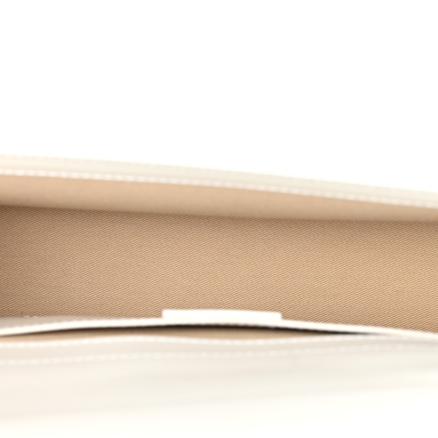 Jacquemus Smooth Calfskin Long Le Grand Bambino Clutch White 5 of 10