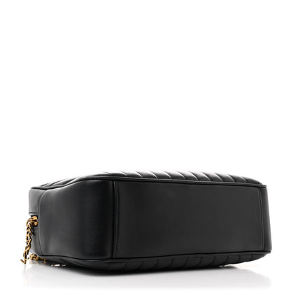 Saint Laurent Calfskin Matelasse Joan Camera Bag Black 4 of 10