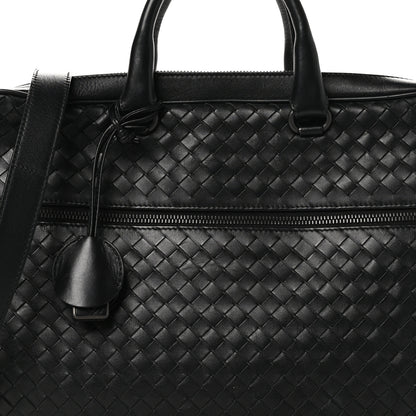 Bottega Veneta Nappa Intrecciato Briefcase Black 7 of 9
