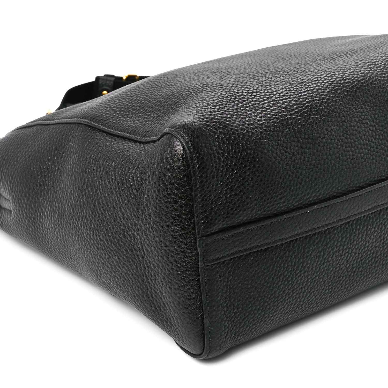 Prada Vitello Phenix Tote Black 10 of 11