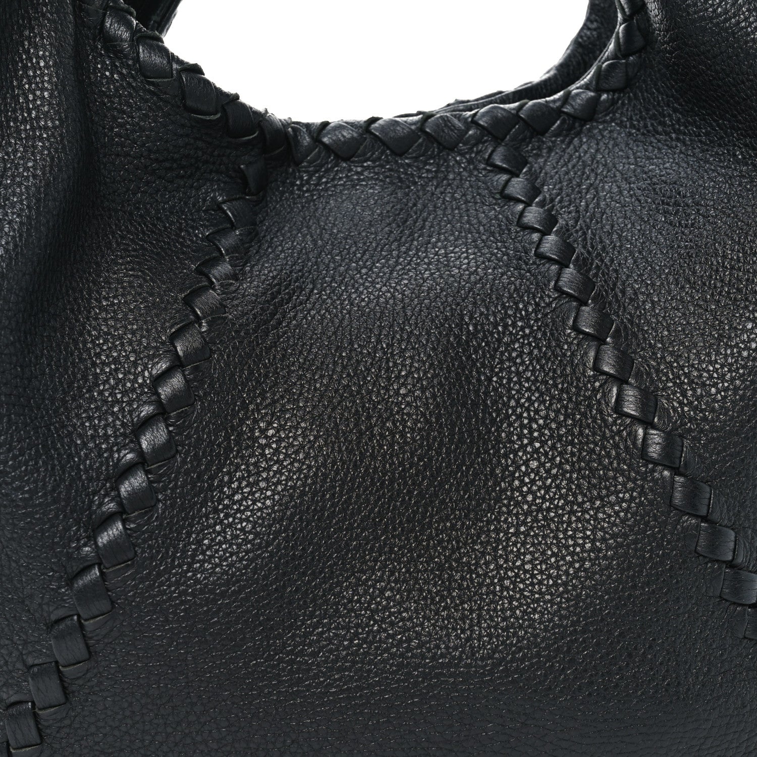 Bottega Veneta Cervo Deerskin Large Hobo Black 8 of 12