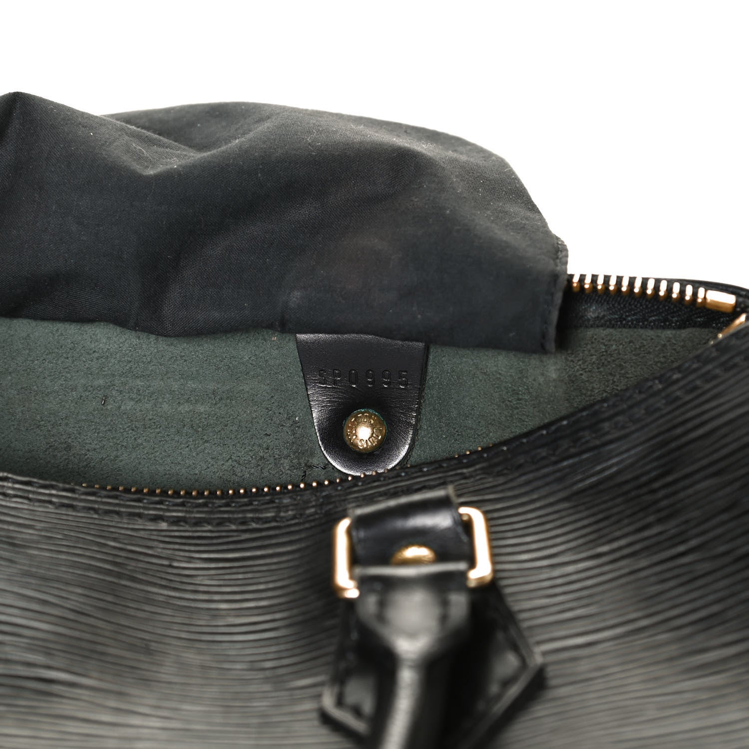 Louis Vuitton Epi Speedy 25 Black 14 of 14