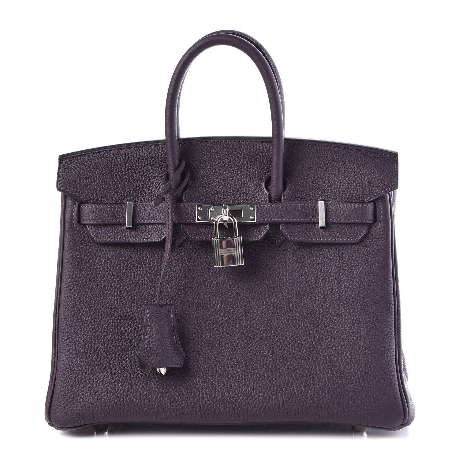 Hermes Togo Birkin 25 Raisin 1 of 34