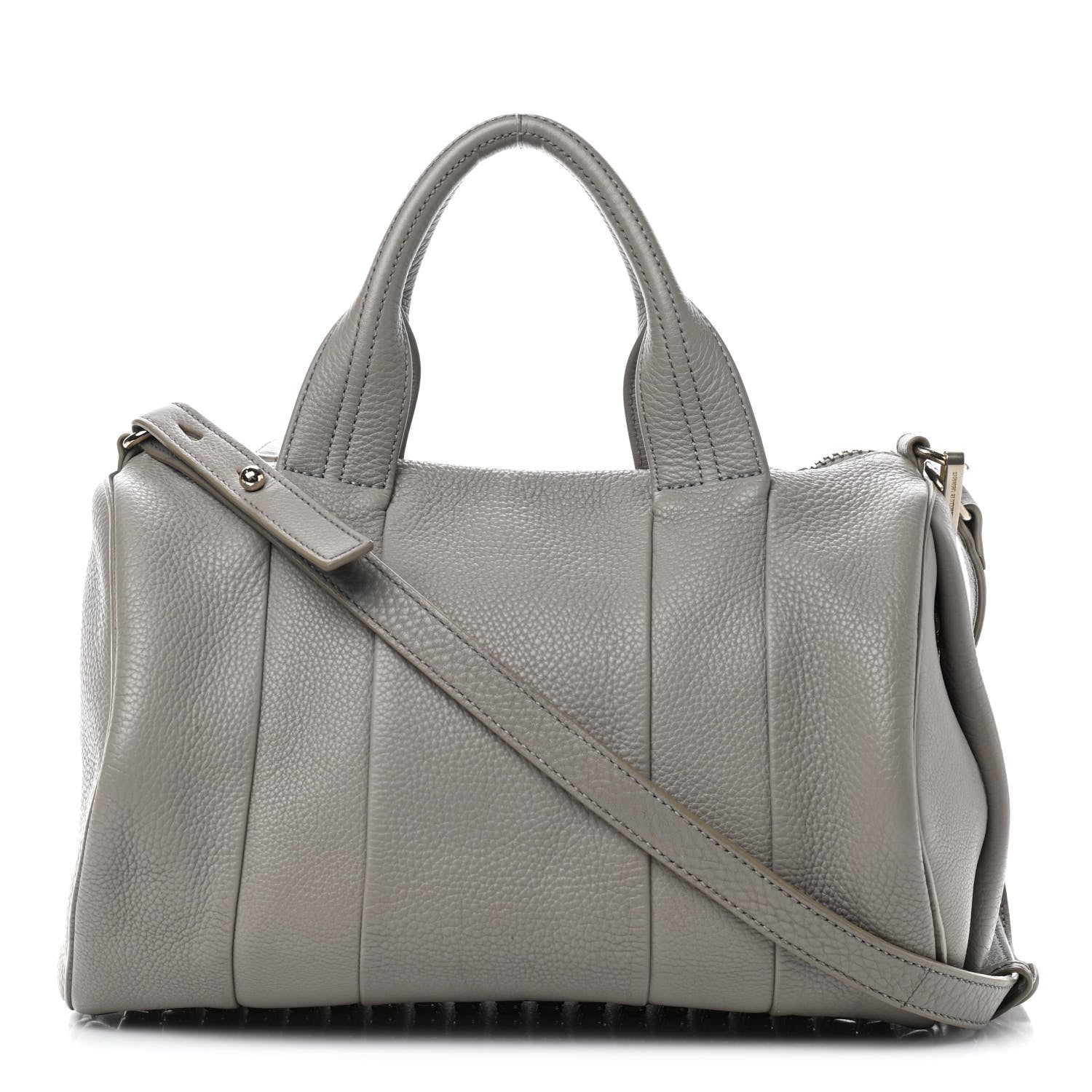 Alexander Wang Pebbled Lambskin Rocco Oyster 1 of 11
