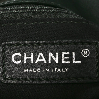 Chanel Patent Quilted 3 Jumbo Flap Dark Green 5 of 10
