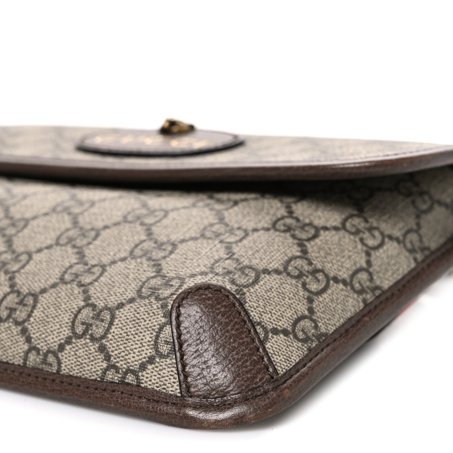 Gucci GG Supreme Monogram Neo Vintage Web Belt Bag Brown 10 of 11