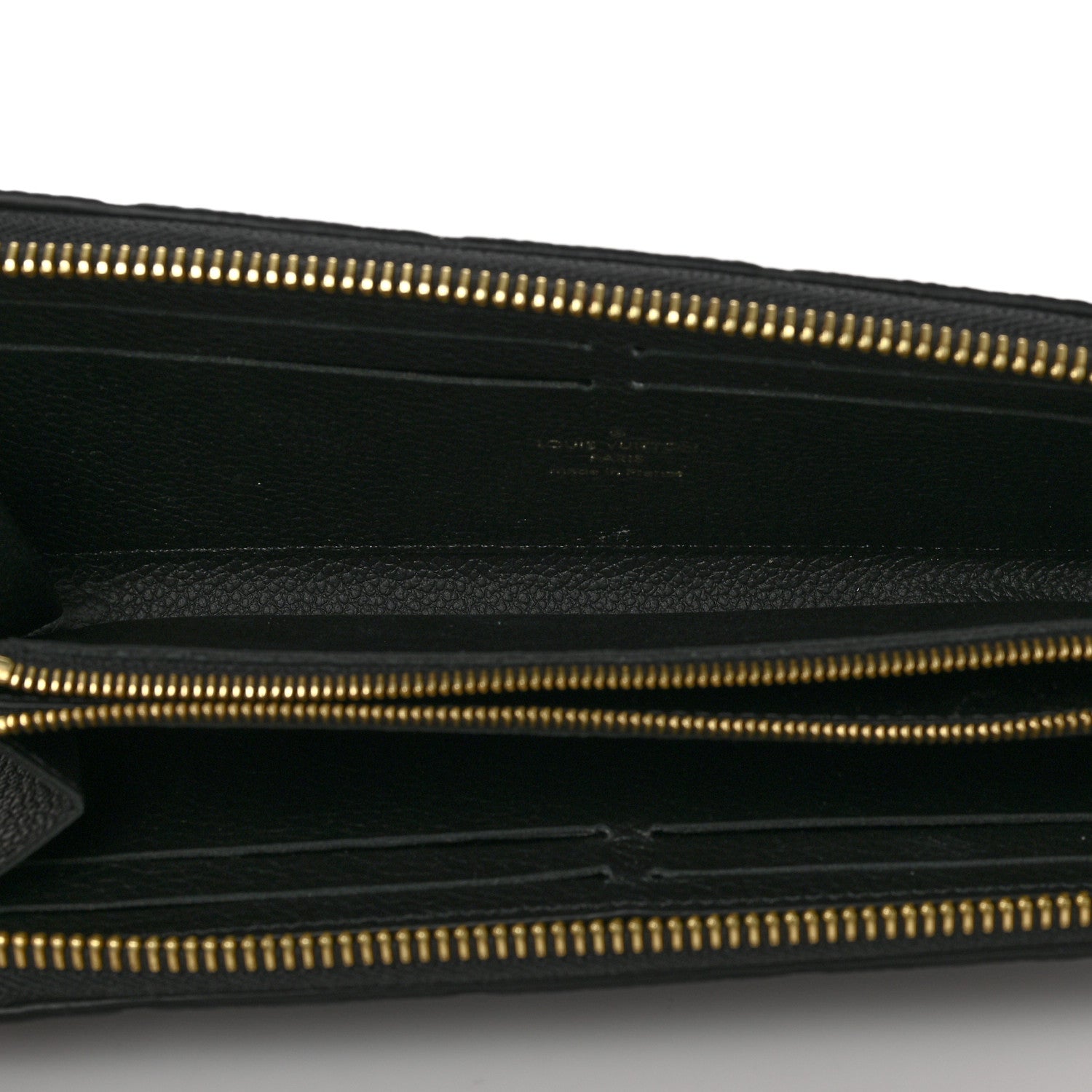 Louis Vuitton Empreinte Clemence Wallet Black 5 of 9