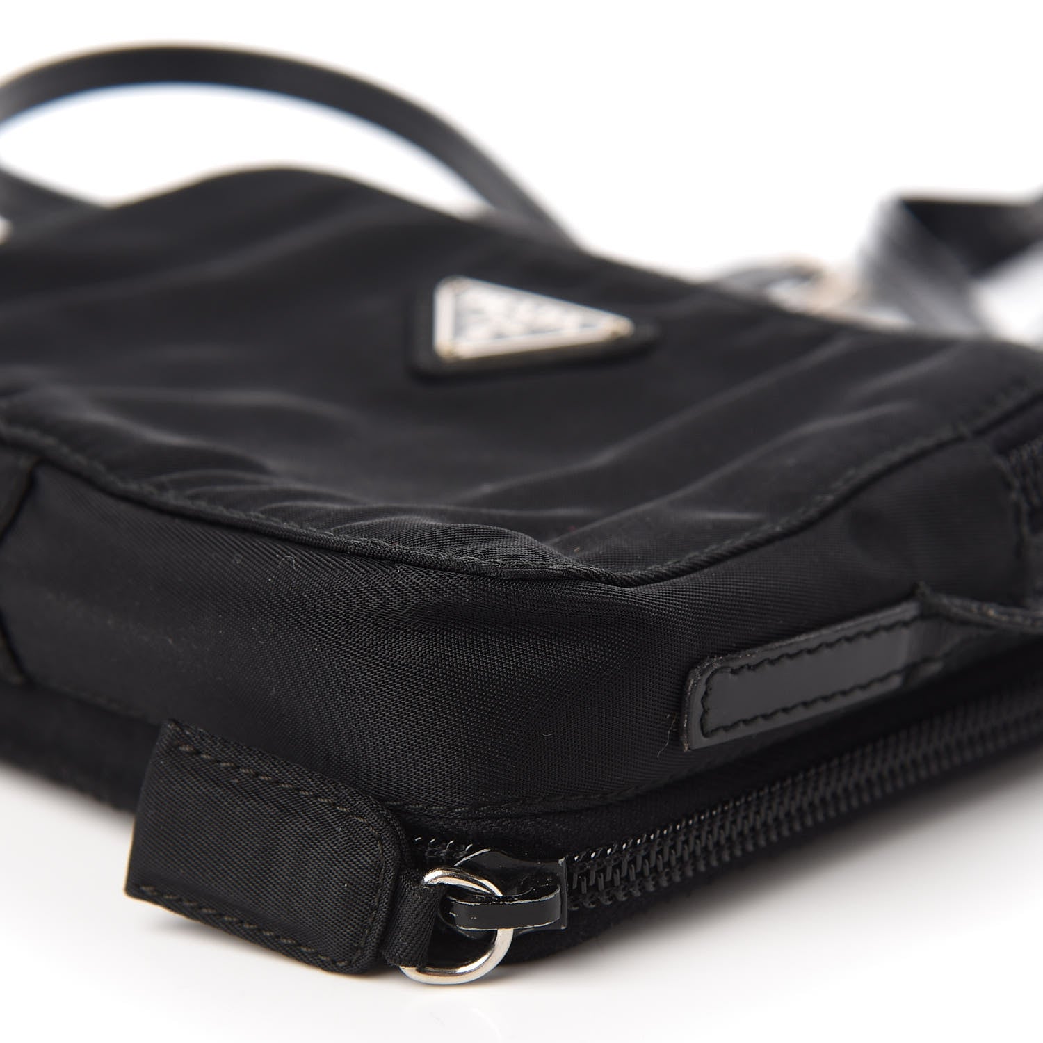 Prada Tessuto Nylon Mini Camera Crossbody Black 8 of 12