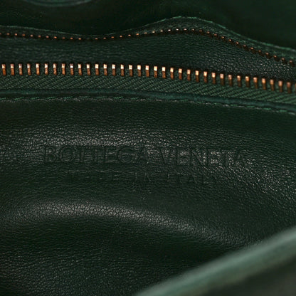 Bottega Veneta Grained Calfskin Maxi Intrecciato Cassette Crossbody Bag Raintree Green 6 of 12