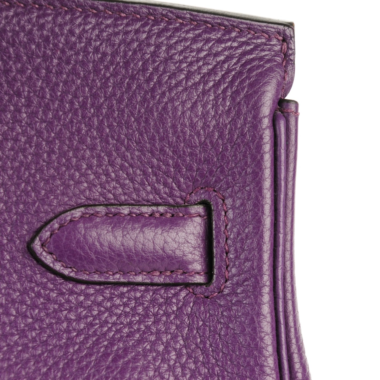 Taurillon Clemence Birkin 30 Ultraviolet