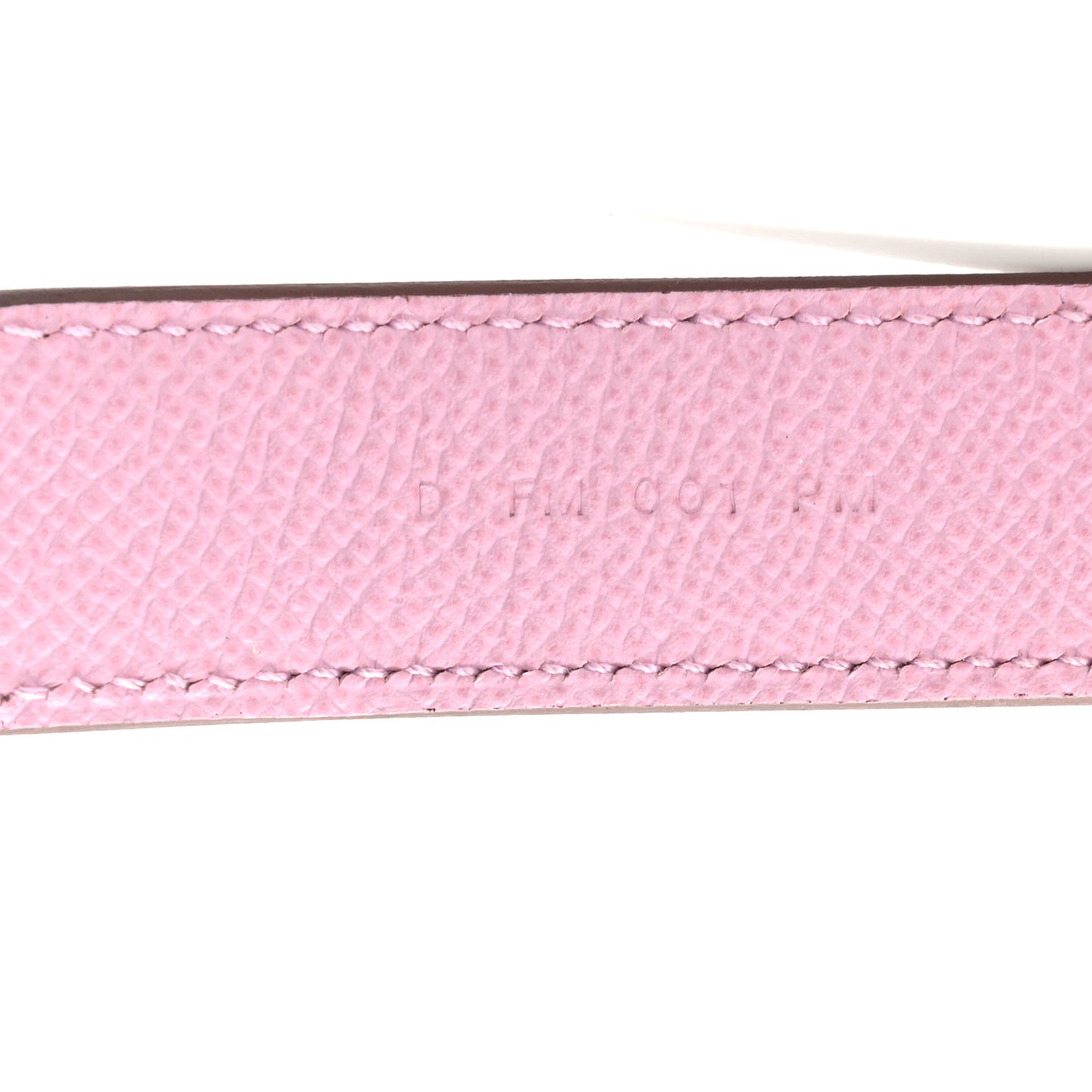 Epsom 25mm Hexagone Tressage Shoulder Strap Mauve Sylvestre Rouge H Jaune de Naples