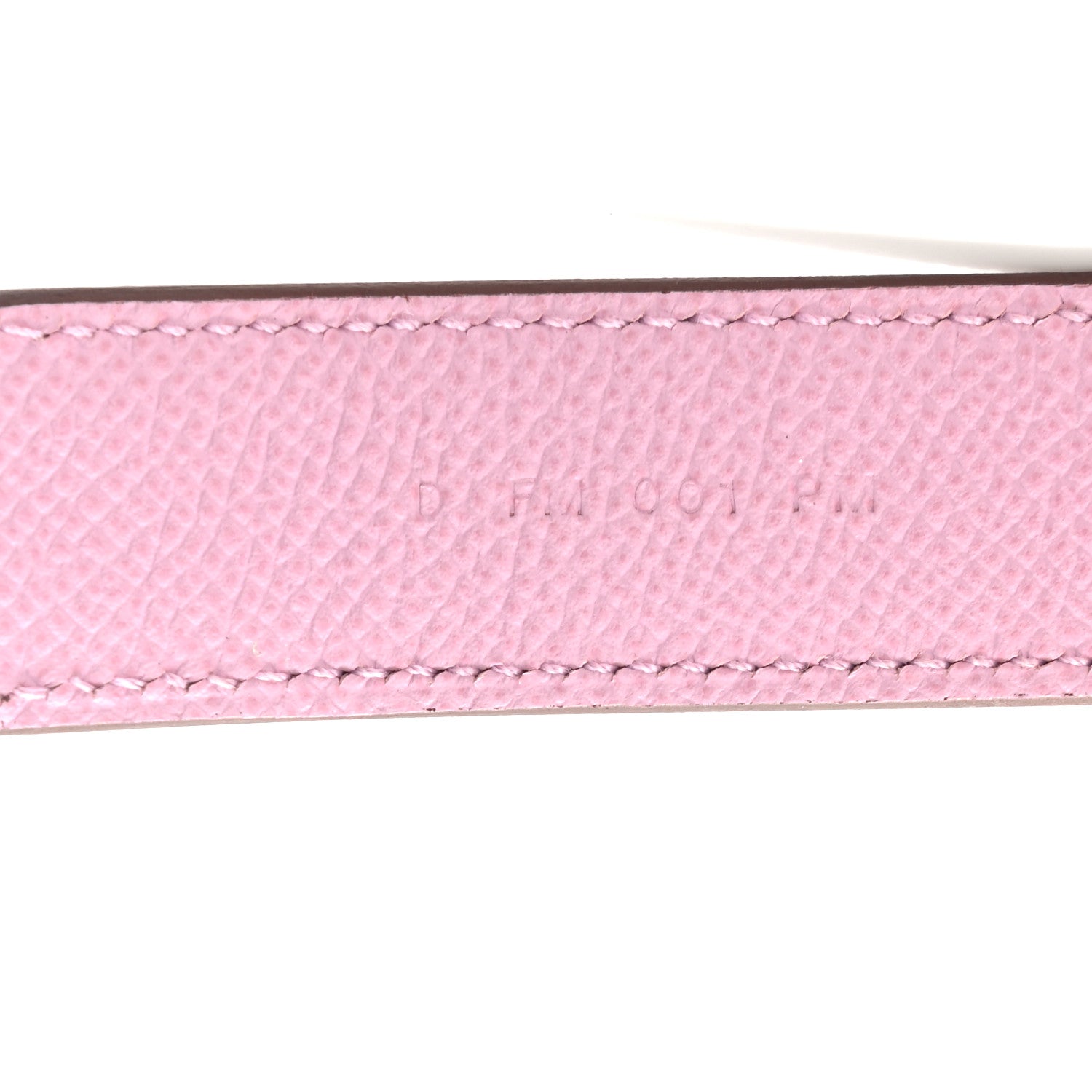 Hermes Epsom 25mm Hexagone Tressage Shoulder Strap Mauve Sylvestre Rouge H Jaune de Naples 4 of 5