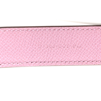 Hermes Epsom 25mm Hexagone Tressage Shoulder Strap Mauve Sylvestre Rouge H Jaune de Naples 4 of 5