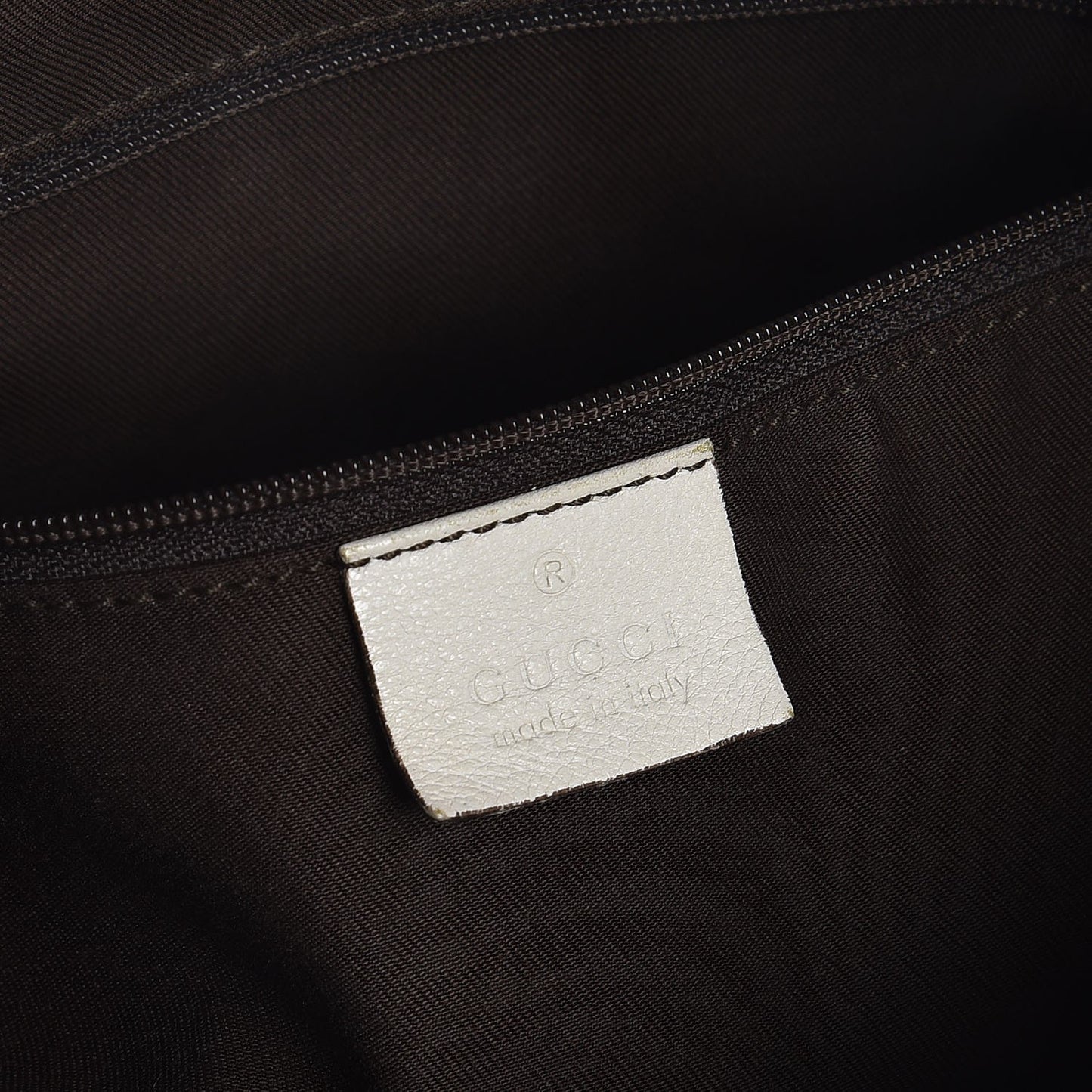 Monogram Large D Gold Ring Hobo Off White