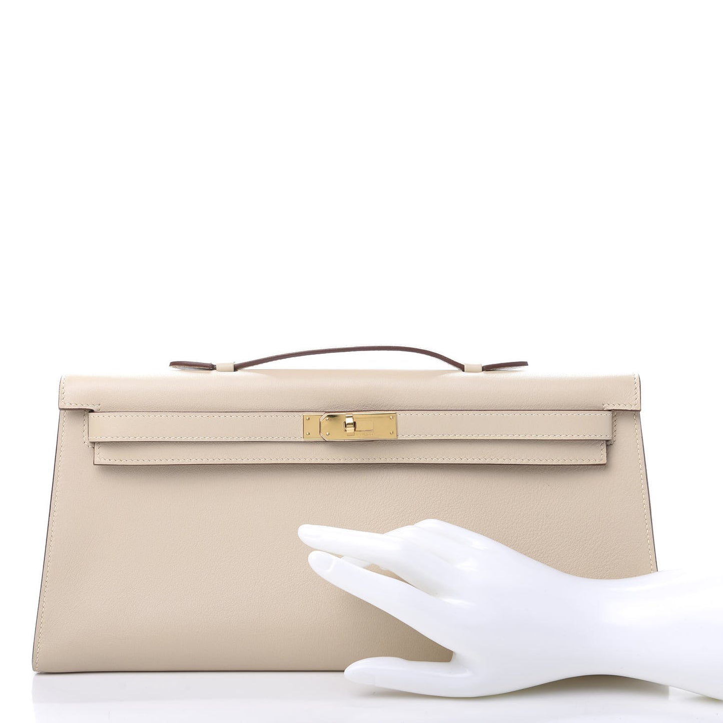 Swift Kelly Longue Clutch Pochette Parchemin