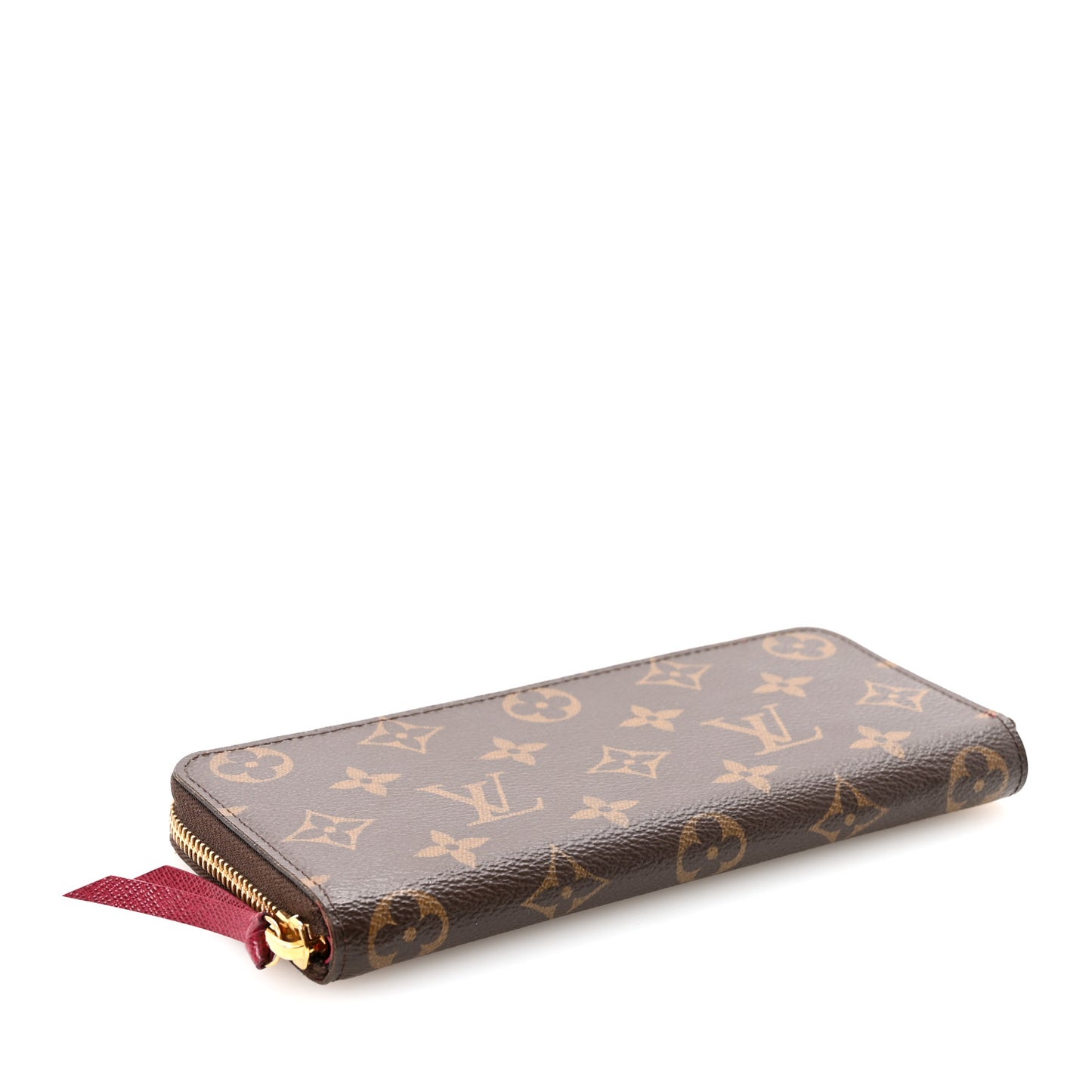 Monogram Clemence Wallet Fuchsia
