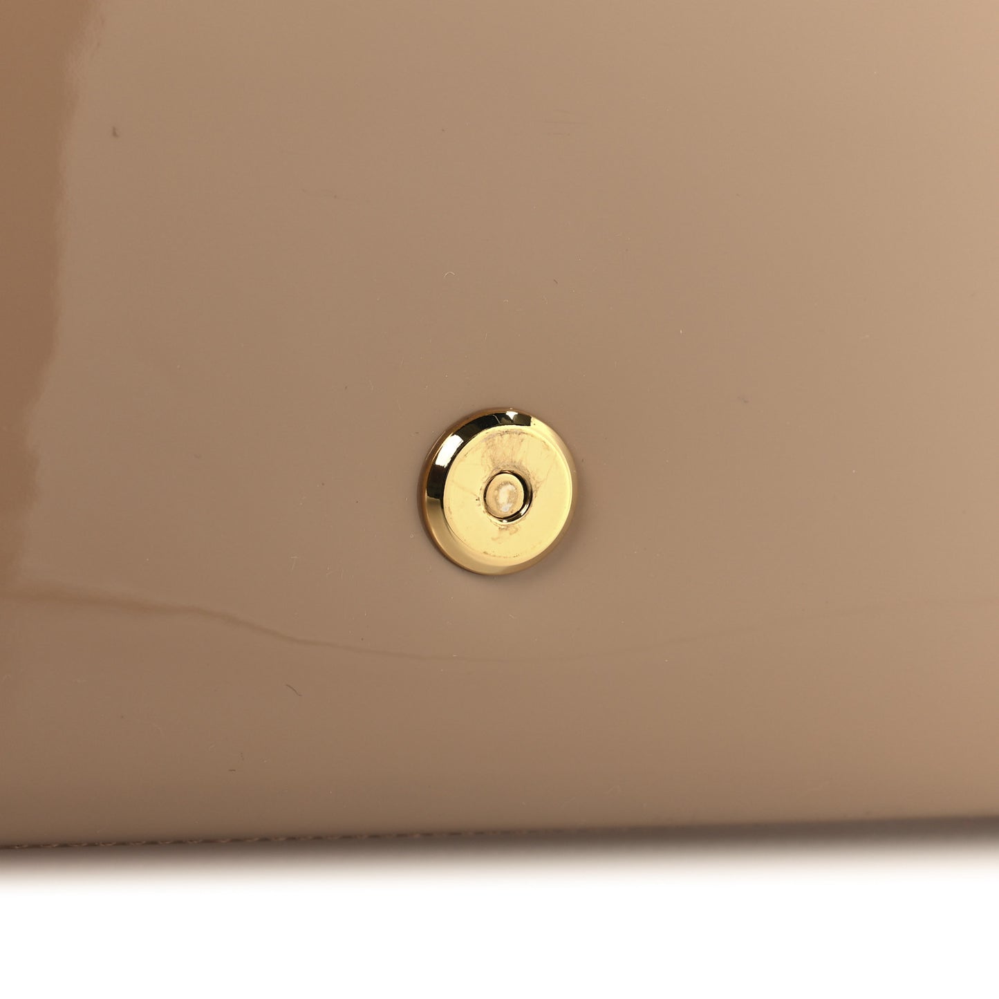 Patent Calfskin Monogram Large Belle De Jour Clutch Chair