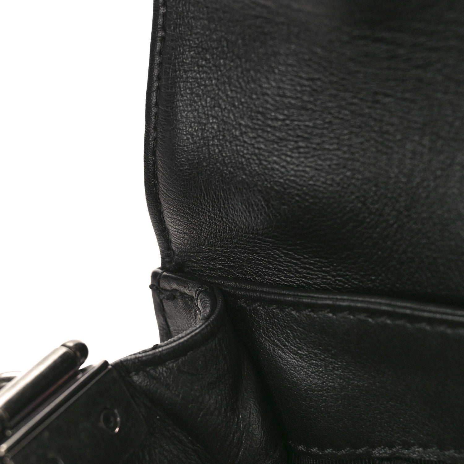 Chanel Calfskin Enchained Medium Boy Flap Black 10 of 10