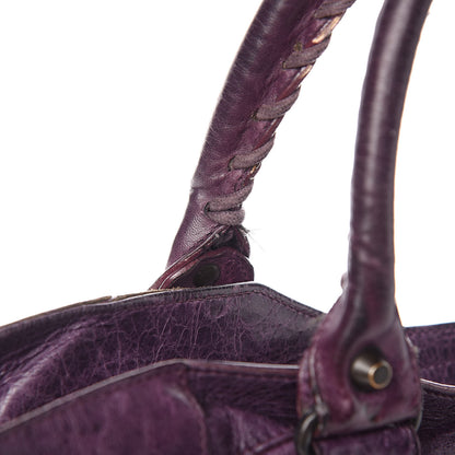 Balenciaga Agneau Classic Hardware Part Time Raisin 9 of 15