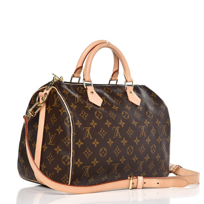 Louis Vuitton Monogram Speedy Bandouliere 30 3 of 8