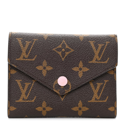 Louis Vuitton Monogram Victorine Wallet Rose Ballerine 1 of 9
