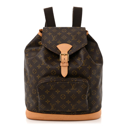 Louis Vuitton Monogram Montsouris GM Backpack 1 of 10