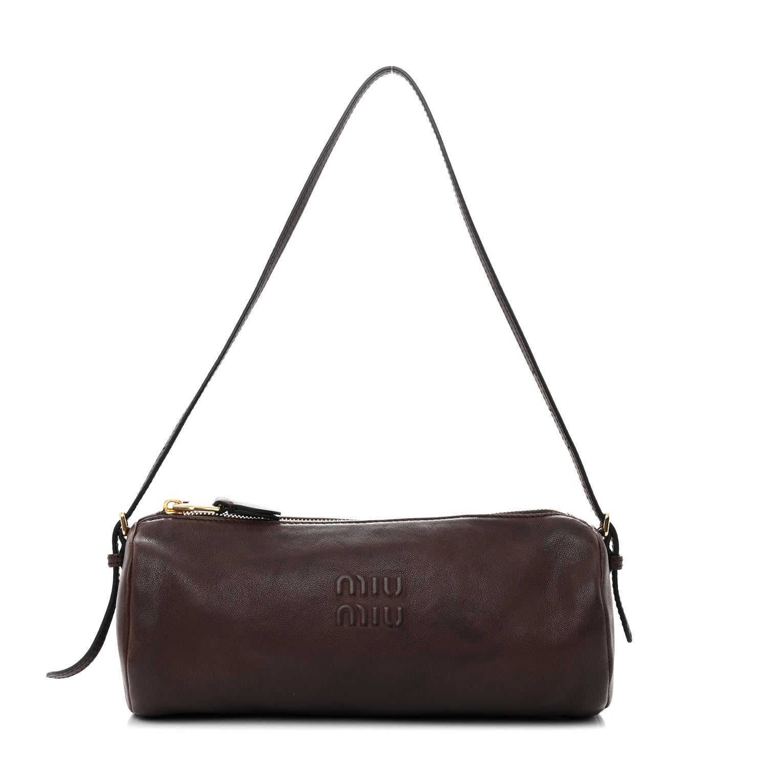 Miu Miu Nappa Aviator Mini Pouch Radica 1 of 10