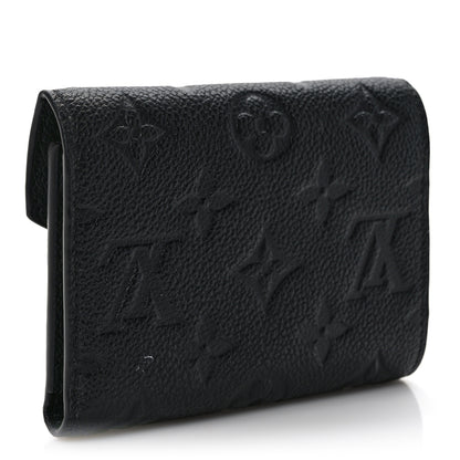 Louis Vuitton Empreinte Victorine Wallet Black 3 of 7
