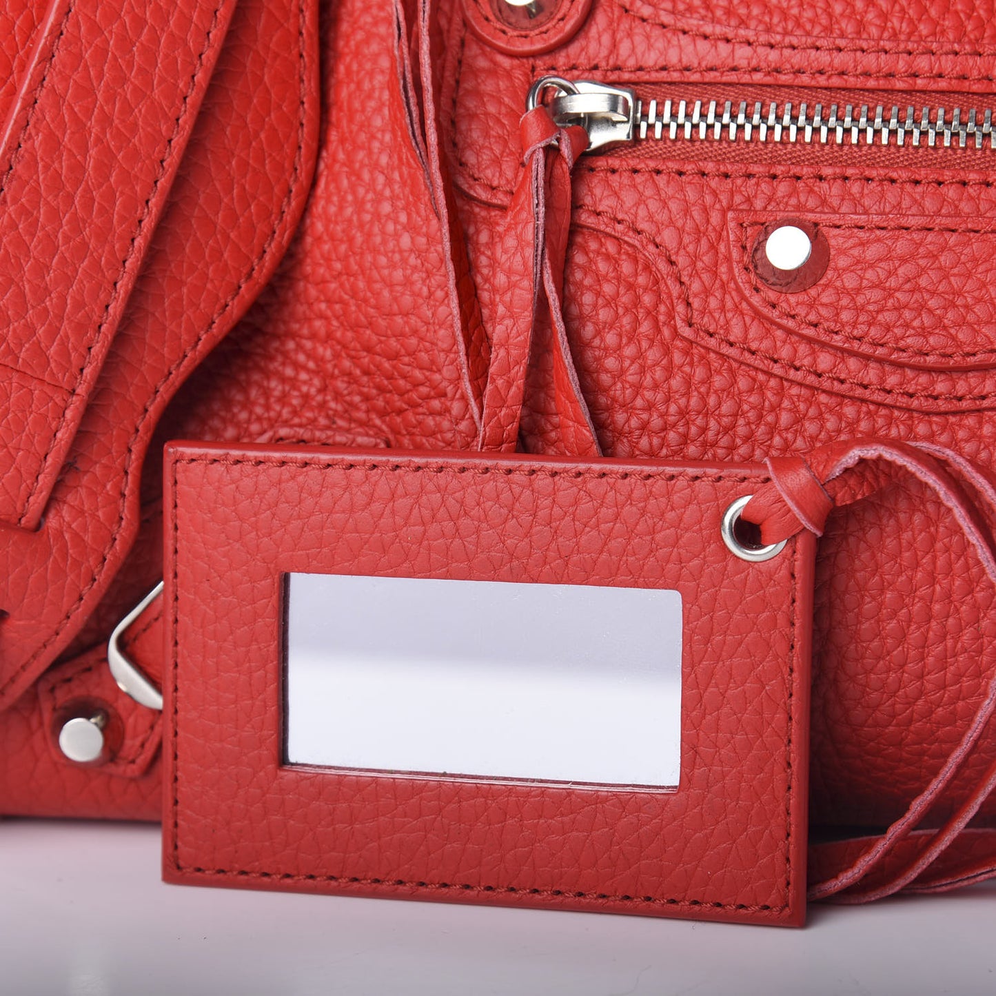 Vibrato Calfskin Classic Silver Hardware S City Rouge Cerise