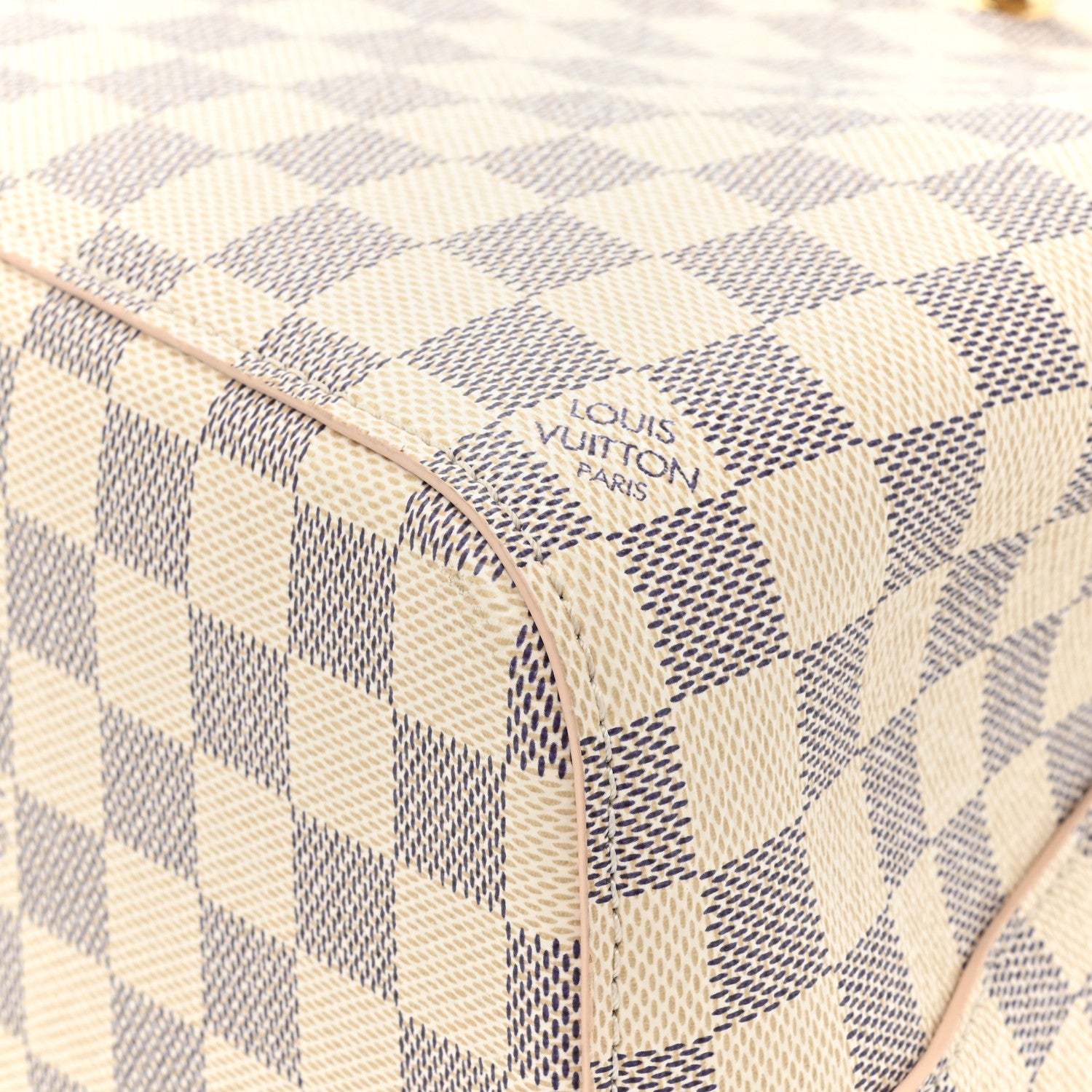 Louis Vuitton Damier Azur Braided Neonoe BB Pink 14 of 15