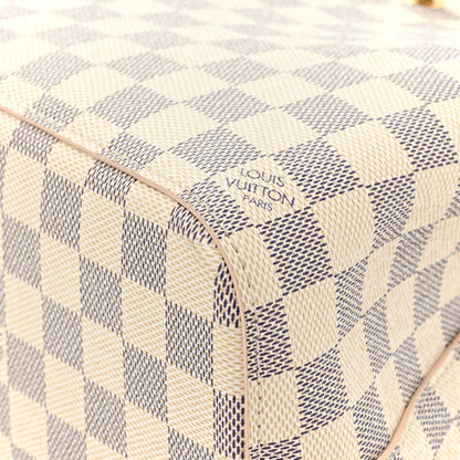 Louis Vuitton Damier Azur Braided Neonoe BB Pink 14 of 15