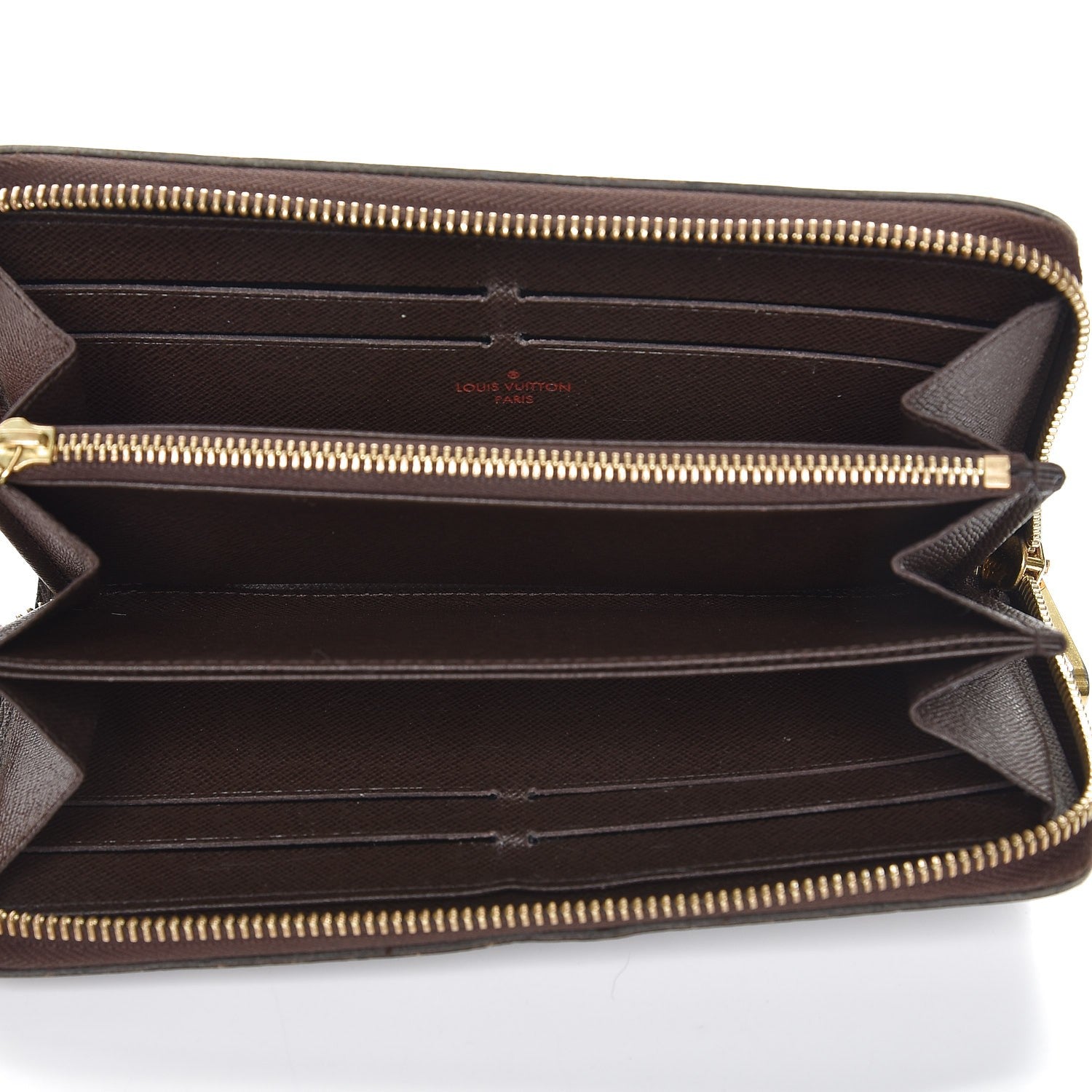 Louis Vuitton Damier Ebene Zippy Wallet 5 of 10