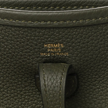 Hermes Taurillon Maurice Amazone Evelyne TPM Vert Olive Sauge 5 of 8