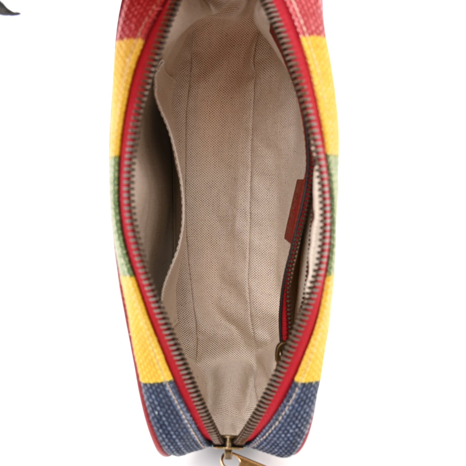 Gucci Canvas Marley Stripe Script Logo Gucci Belt Bag 80 32 Multicolor 5 of 11