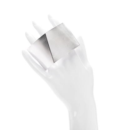 Tiffany Sterling Silver Frank Gehry Torque Wide Bangle Bracelet 2 of 4