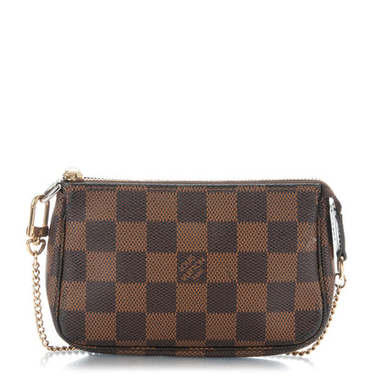 Louis Vuitton Damier Ebene Mini Pochette Accessories 1 of 7